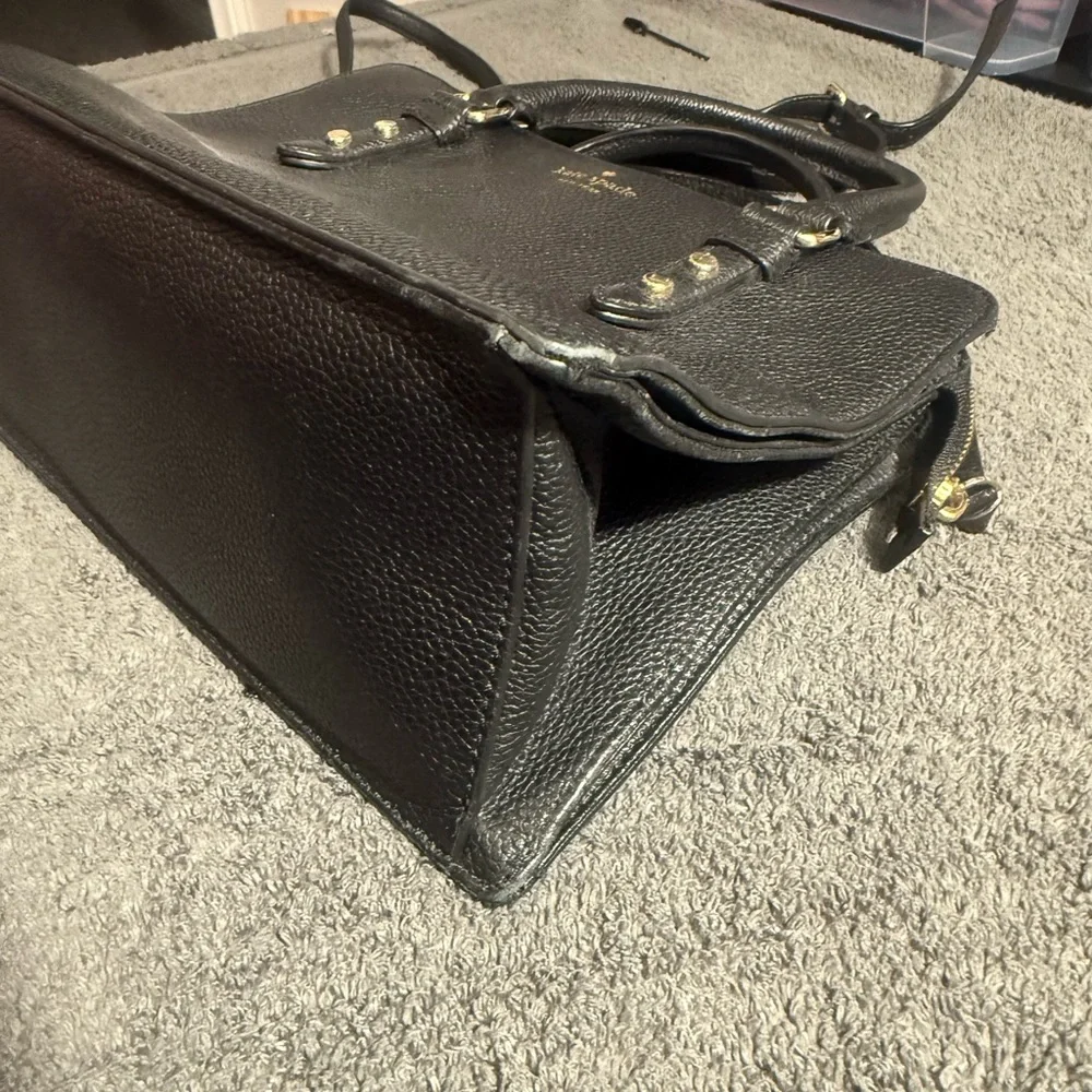 Kate Spade New York Mulberry Street Lise Satchel in Black - Picture 7 of 9